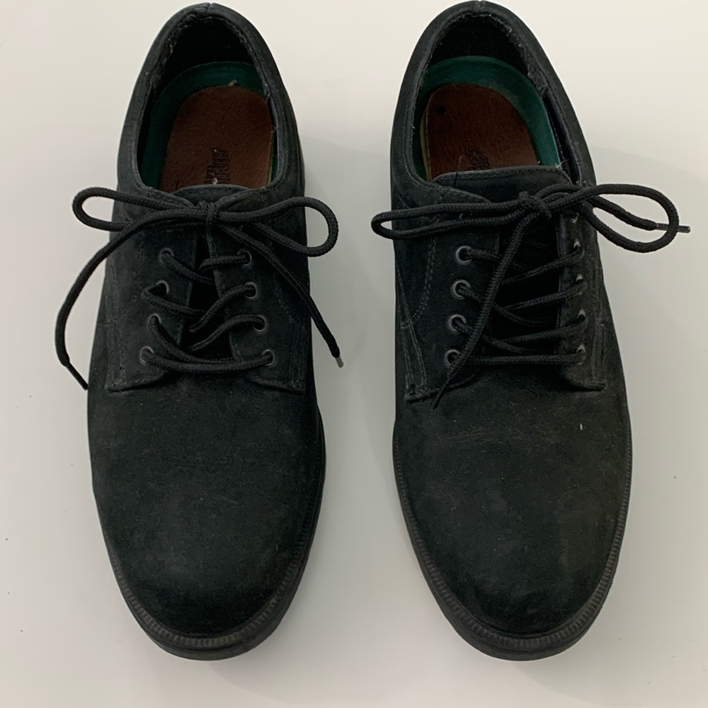 Cambridge classic Ethan men’s 9.5 Oxford black brushed leather